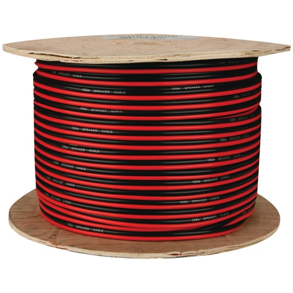 Install Bay Red/Black 16-Gauge 500 ft. Paired Primary Speaker Wire SWRB16-500